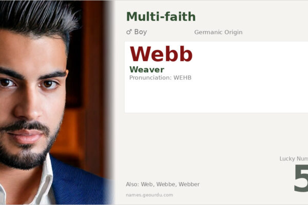 Webb Name Meaning — Origin, Gender & Details (2025)