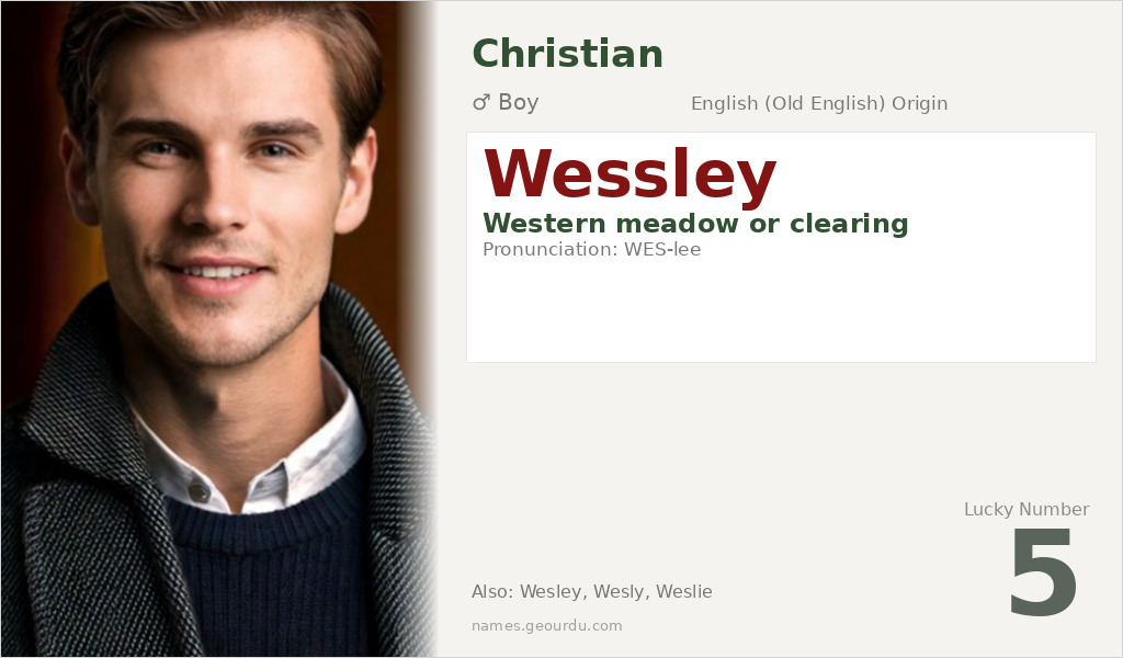 Wessley Name Meaning and Details