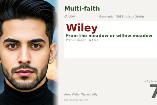 Wiley Name Meaning — Origin, Gender & Details (2025)