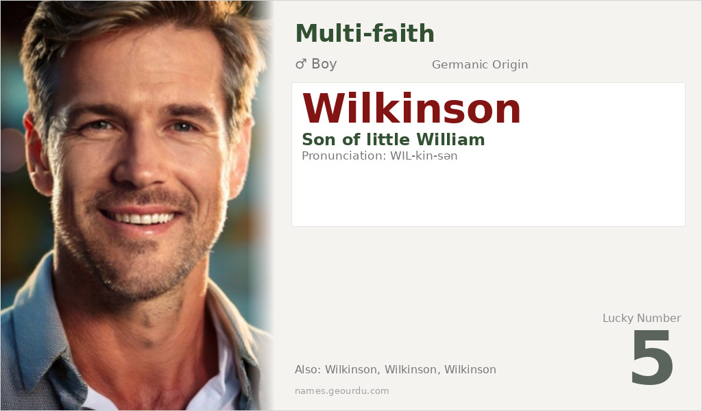 Wilkinson Name Meaning and Details