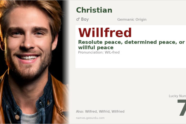 Willfred Name Meaning — Germanic Origin, Boy Name & History (2025)