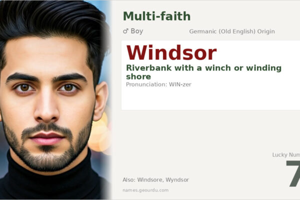 Windsor Name Meaning — Origin, Gender & Details (2025)