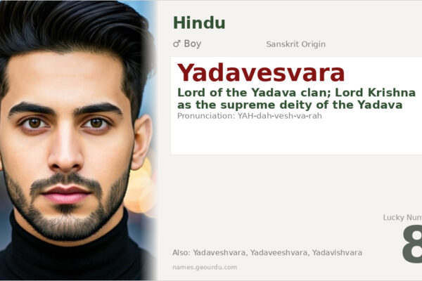 Yadavesvara Meaning — Origin, Gender & Details (2025)