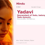 Yadavi Name Meaning and Details