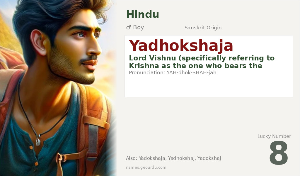 Yadhokshaja Name Meaning and Details