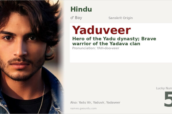 Yaduveer Meaning — Sanskrit Origin, Boy Name & Details (2025)