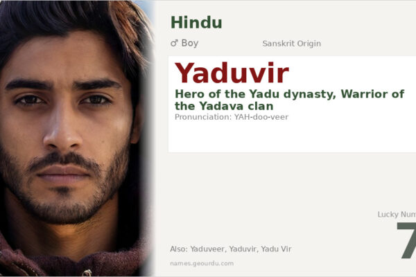 Yaduvir Meaning — Sanskrit Origin, Boy Name & Details (2025)