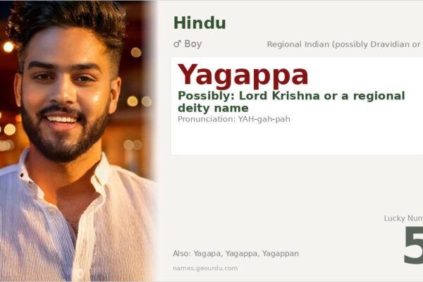 Yagappa Name Meaning — Origin, Gender & Details (2025)