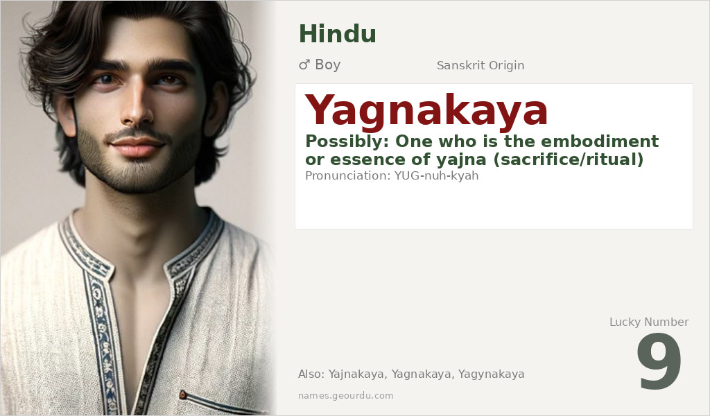 Yagnakaya Name Meaning and Details