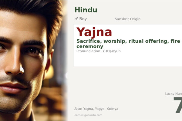 Yajna Name Meaning — Sanskrit Origin, Boy Name & Spiritual Significance (2025)