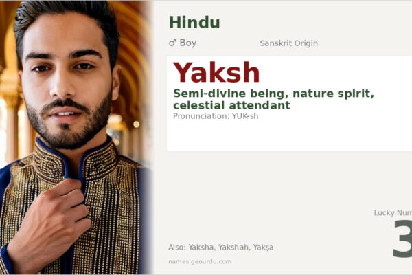 Yaksh Name Meaning — Sanskrit Origin, Boy Name & Details (2025)
