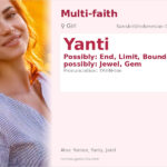 Yanti Name Meaning and Details