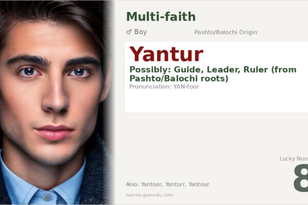 Yantur Name Meaning — Pashto/Balochi Origin, Boy Name & Details (2025)