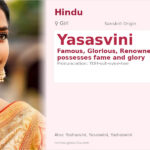 Yasasvini Name Meaning and Details