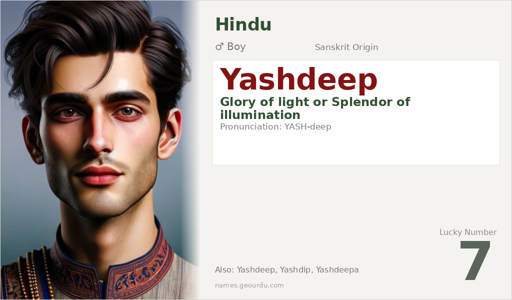 Yashdeep Name Meaning and Details