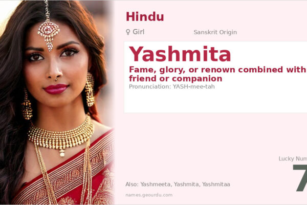 Yashmita Name Meaning — Sanskrit Origin, Girl Name & Details (2025)