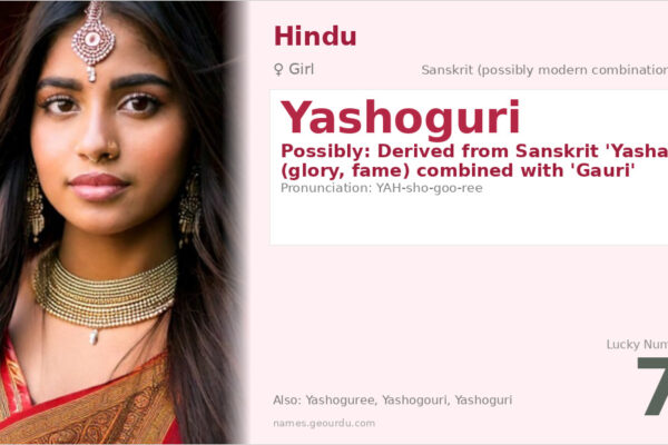 Yashoguri Name Meaning — Sanskrit Origin, Girl Hindu Name (2025)
