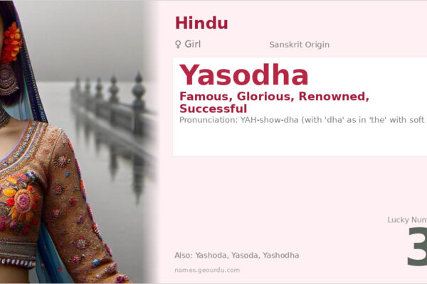 Yasodha Name Meaning — Sanskrit Origin, Girl Name & Details (2025)
