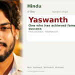 Yaswanth Name Meaning and Details