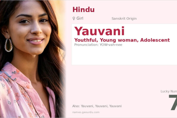 Yauvani Name Meaning — Sanskrit Origin, Girl Name & Details (2025)