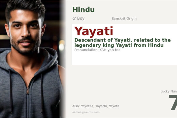 Yayati Name Meaning — Sanskrit Origin, Boy Name & Mythological Significance (2025)