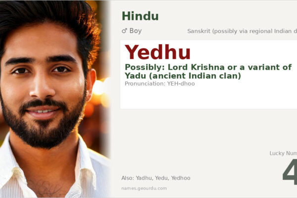 Yedhu Name Meaning — Origin, Gender & Details (2025)