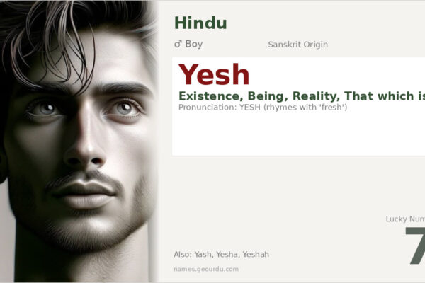 Yesh Name Meaning — Sanskrit Origin, Boy Name & Philosophical Significance (2025)