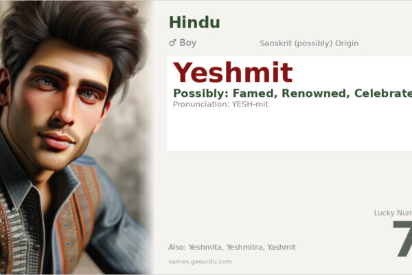 Yeshmit Name Meaning — Origin, Gender & Details (2025)