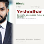 Yeshodhar Name Meaning and Details