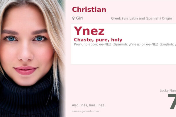 Ynez Name Meaning — Greek Origin, Girl Name & History (2025)