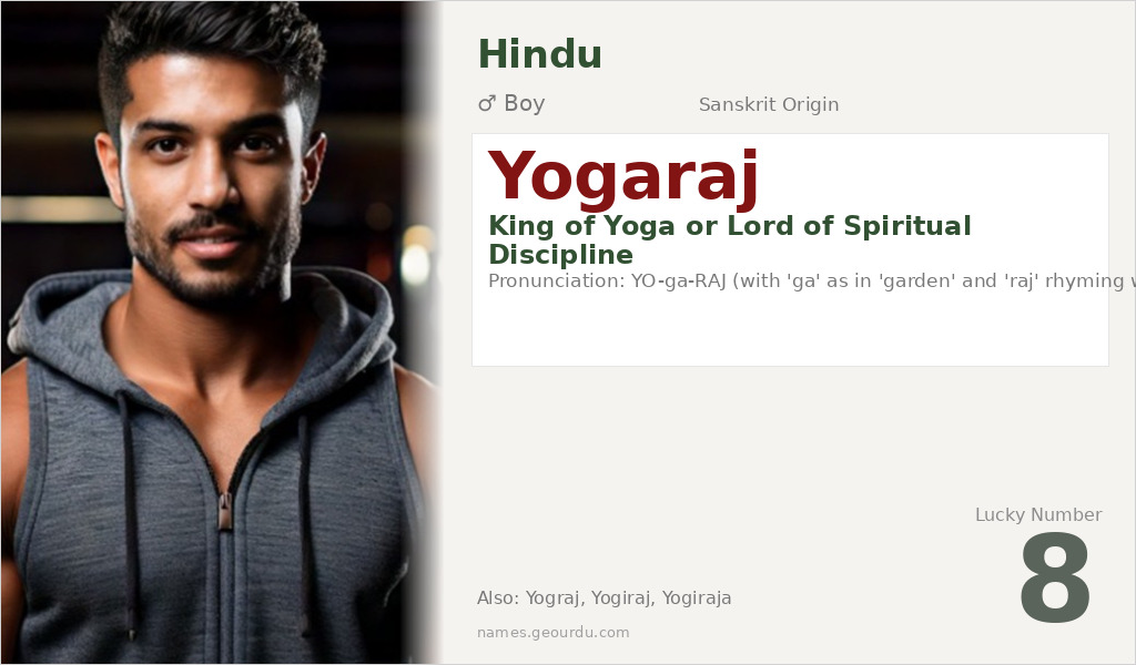 Yogaraj Name Meaning and Details