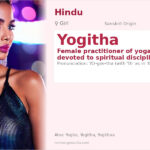 Yogitha Name Meaning and Details