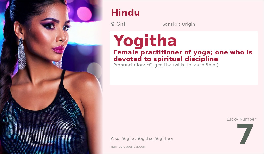 Yogitha Name Meaning and Details
