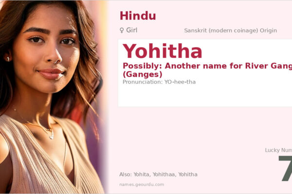 Yohitha Name Meaning — Origin, Gender & Details (2025)