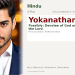 Yokanathan Name Meaning and Details