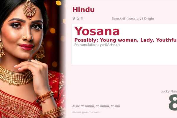 Yosana Name Meaning — Origin, Gender & Details (2025)