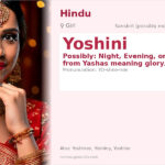 Yoshini Name Meaning and Details