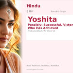 Yoshita Name Meaning and Details