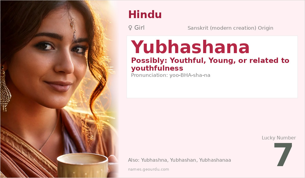 Yubhashana Name Meaning and Details