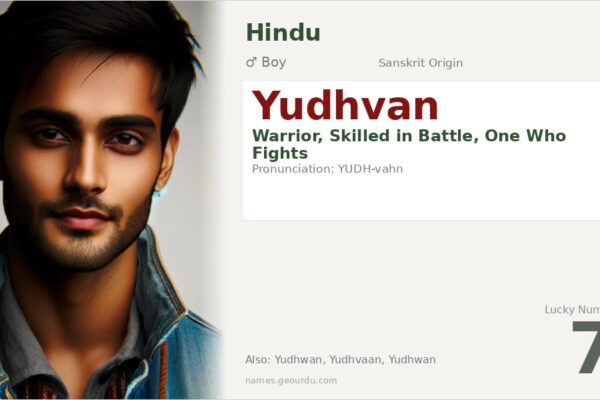 Yudhvan Name Meaning — Sanskrit Origin, Warrior Significance & Details (2025)