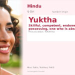 Yuktha Name Meaning and Details