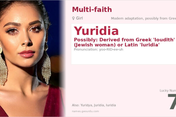 Yuridia Name Meaning — Origin, Gender & Details (2025)