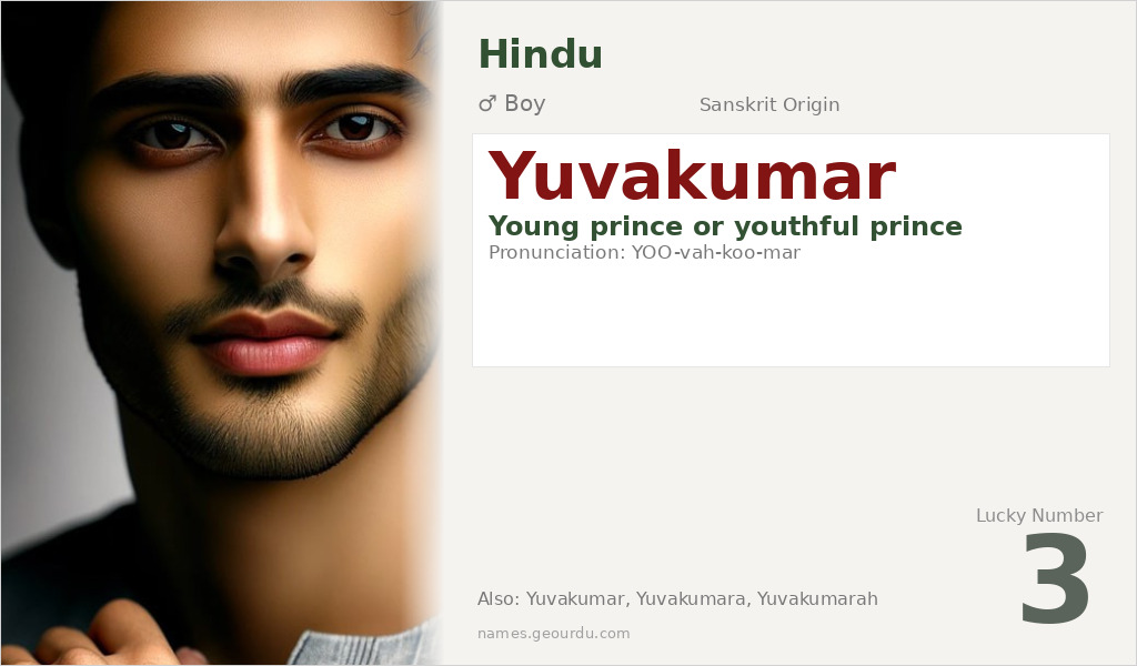 Yuvakumar Name Meaning and Details