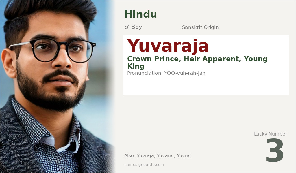 Yuvaraja Name Meaning and Details