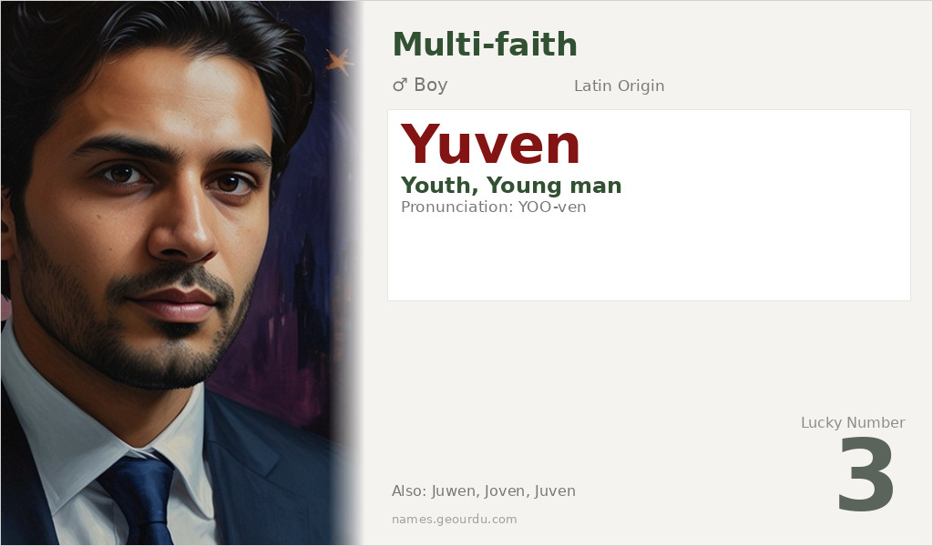 Yuven Name Meaning and Details