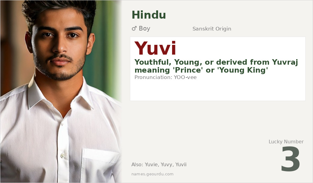 Yuvi Name Meaning and Details