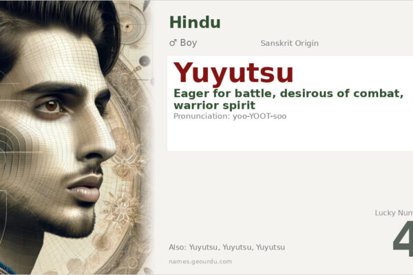 Yuyutsu Name Meaning — Sanskrit Origin, Boy Hindu Name & Mahabharata Connection