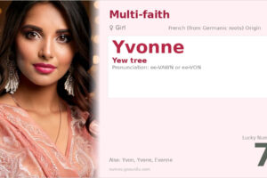 Yvonne Name Meaning and Details