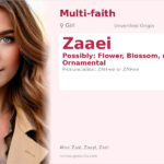 Zaaei Name Meaning and Details