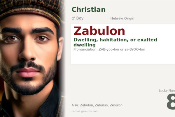 Zabulon Name Meaning — Hebrew Origin, Boy & Biblical Details (2025)